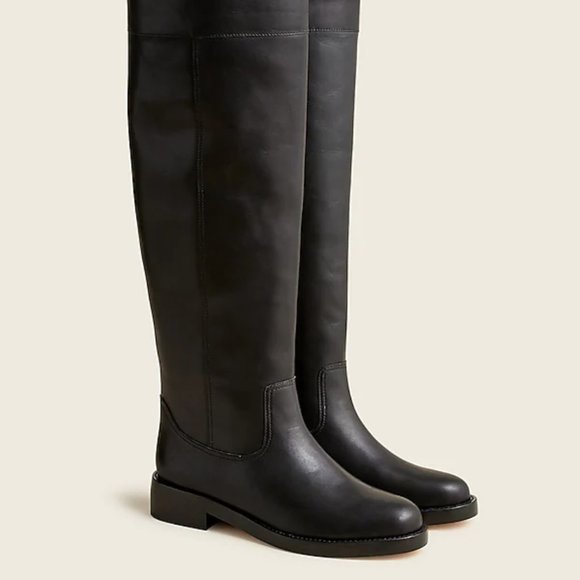 J. Crew Shoes - Host Pick NWT J.Crew 100% Italian Leather Over the Knee Boots